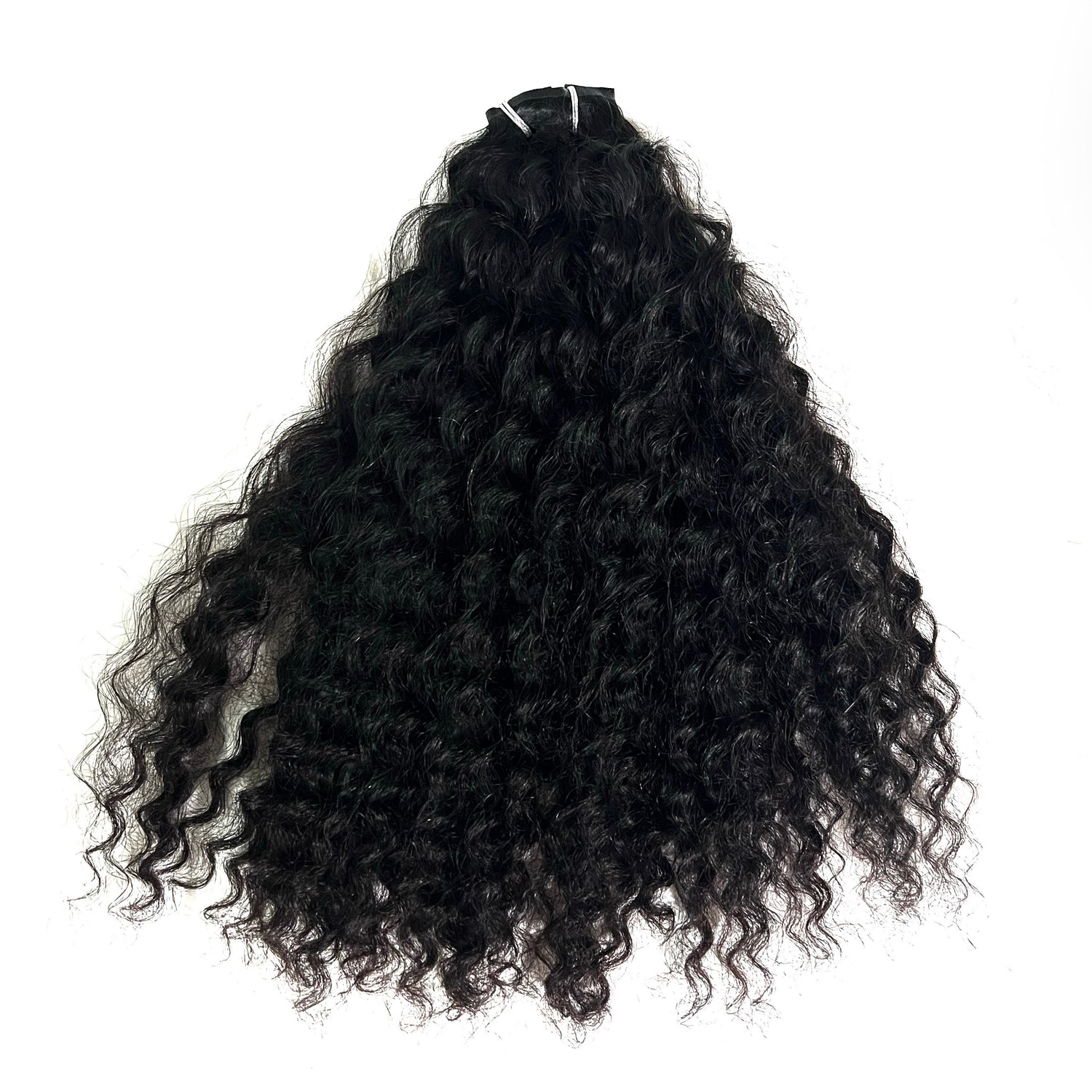 Indian Curly Seamless Clip ins